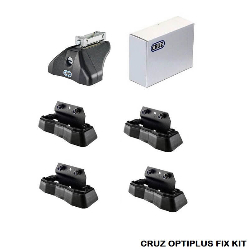 Πόδια / Άκρα Για Μπάρες Οροφής CRUZ Optiplus FIX 936-015 Για Mercedes-Benz A-Class W176 12-18 / W177 18+ / B-Class W246 11-18 / CLA X117 15-19 Σετ 4 Τεμάχια